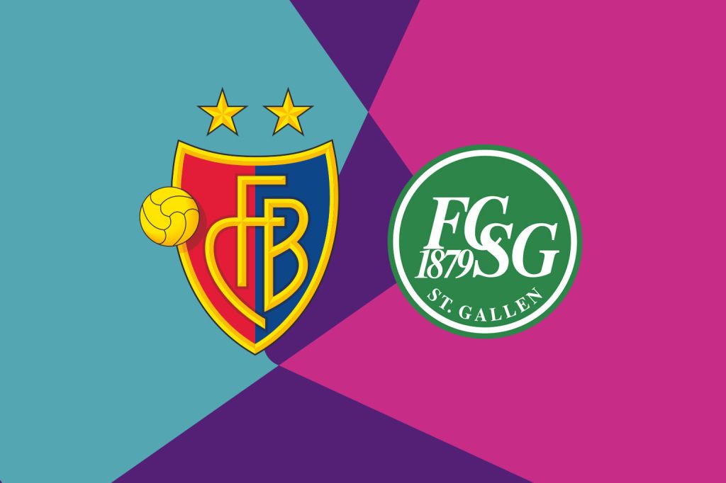 Der FC Basel gewinnt mit 2:1 gegen den FC St. Gallen