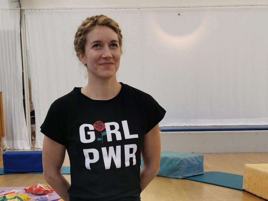 Livia Boscardin lehrt Mädchen und Frauen, für sich selbst einzustehen