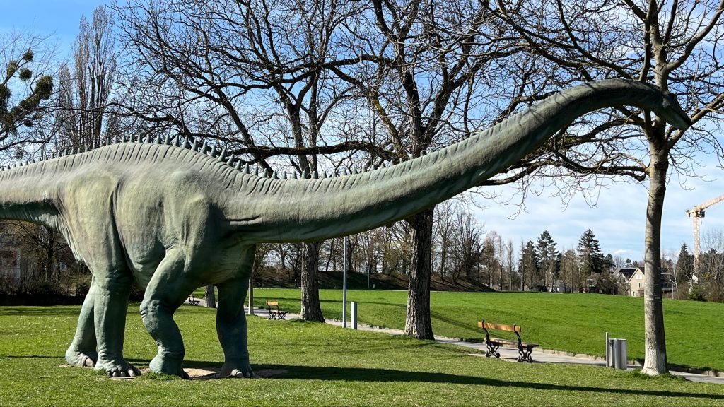 Dino-Jungtier soll die neue Attraktion werden