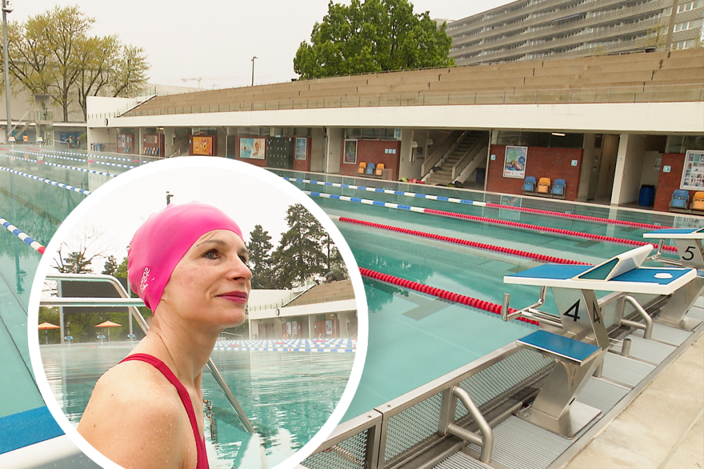 Schwimmer ziehen erste Bahnen im Joggeli