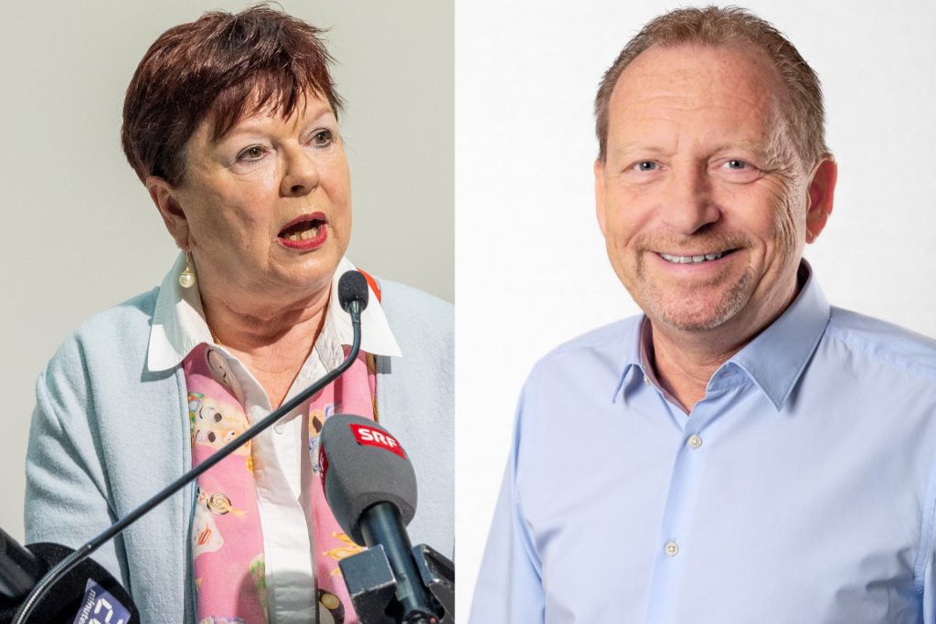 Pia Inderbitzin übergibt an Robi Schärz