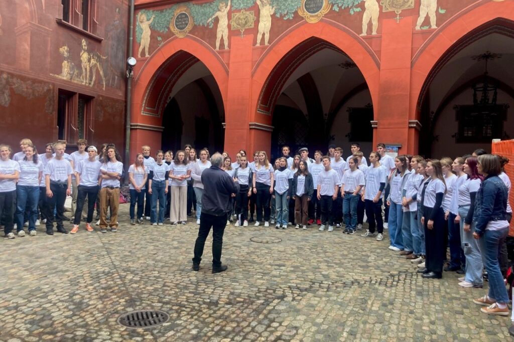 2’400 Mitwirkende aus 13 Ländern am Jugendchor-Festival in Basel