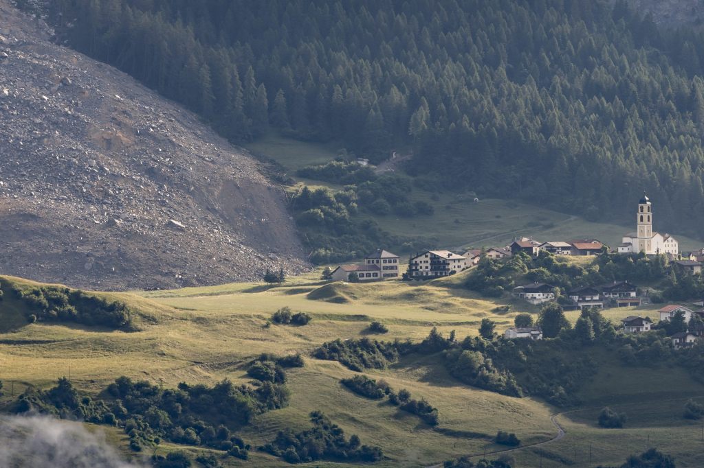 Felsmassen verfehlen Brienz knapp