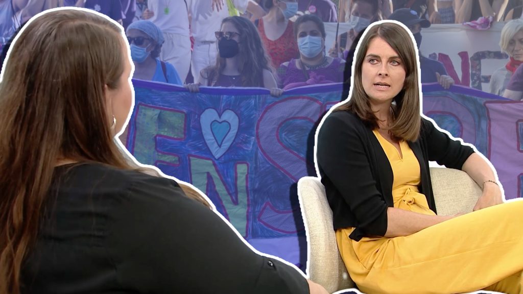 Stephanie Eymann glaubt an friedlichen feministischen Streik