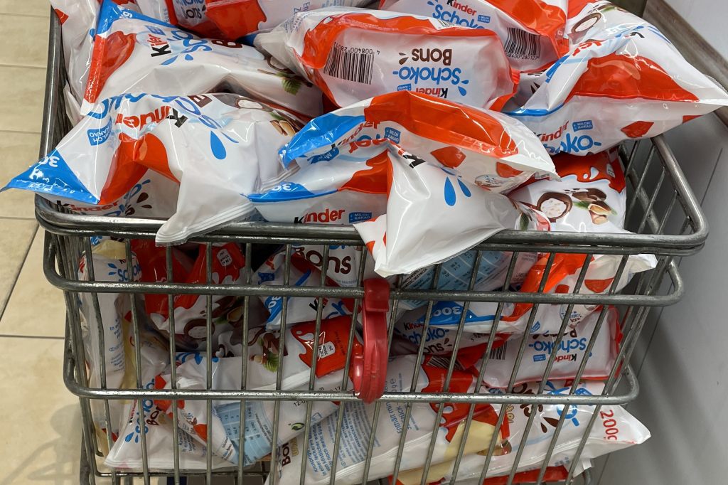 Lebensmittelvergiftung wegen Kinderschokolade: 49 Schweizer betroffen