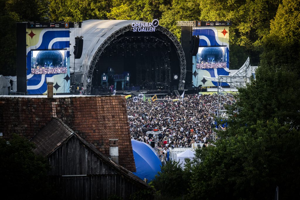 110’000 Besucher am Openair St. Gallen 
