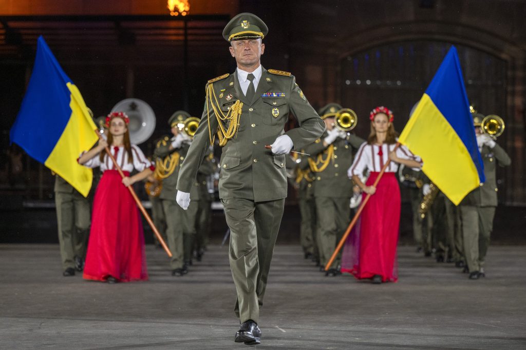 Basel Tattoo feiert Premiere: «Der Auftritt der Ukraine ging unter die Haut»