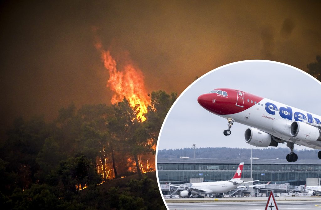 Schweizer Reiseveranstalter fliegen Rhodos-Touristen heim