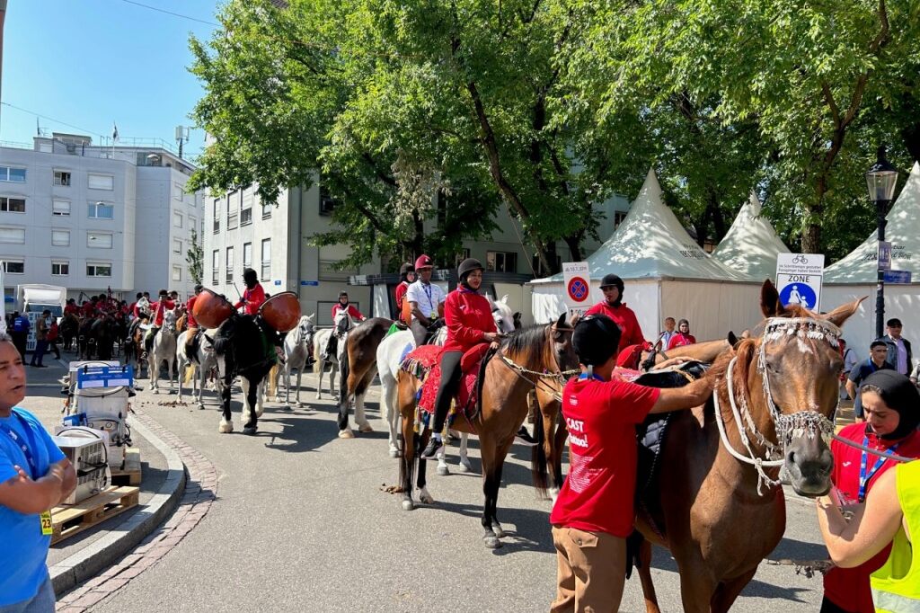 Kurz vor dem Basel Tattoo: Nervosität und Vorfreude halten sich die Waage