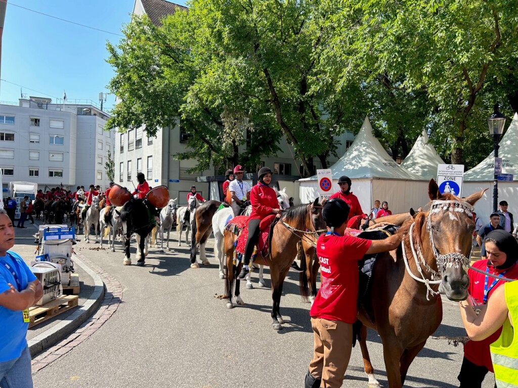 Kurz vor dem Basel Tattoo: Nervosität und Vorfreude halten sich die Waage