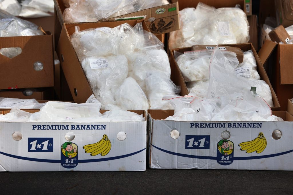Kokain für 600 Millionen Euro in Container mit Bananen gefunden