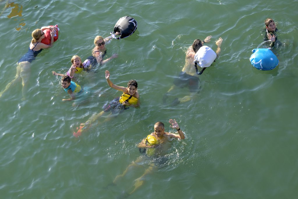 Das war das 43. Basler Rheinschwimmen