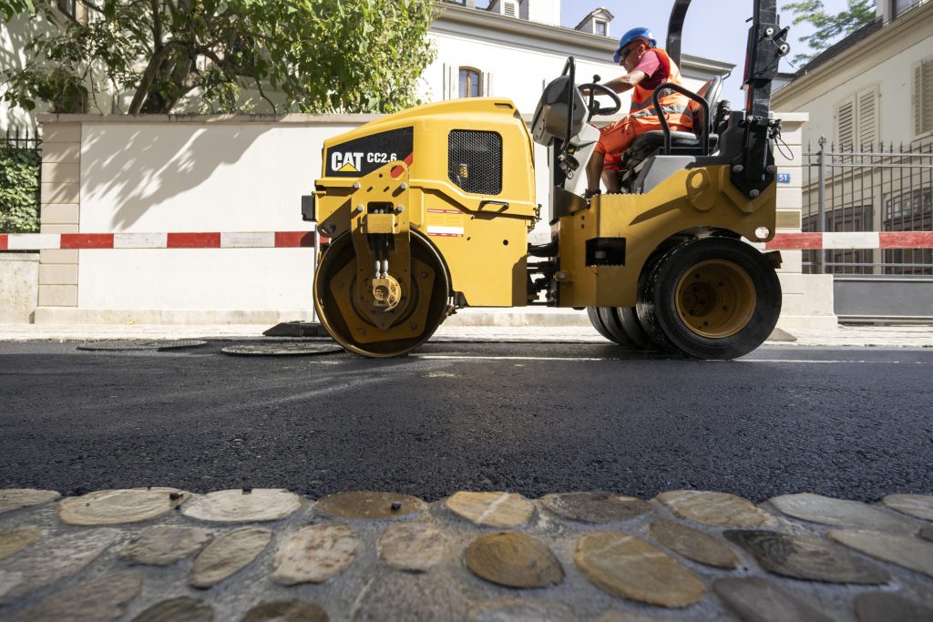 St. Alban-Vorstadt mit «grünem» Asphalt ausgestattet