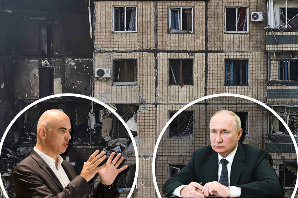 Berset fordert sofortigen Rückzug von Putin