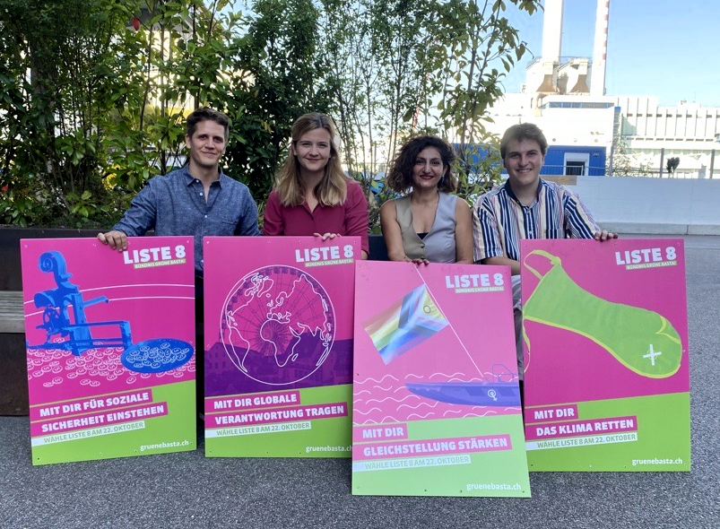 Wahlkampf der Grünen und BastA!: Alle für Sibel Arslan