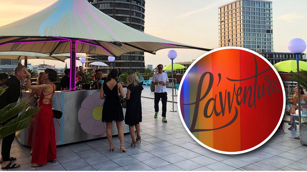 Der «Rostbalken» am Bahnhof ist jetzt eine Rooftop-Bar