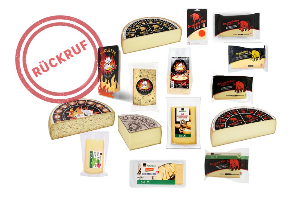 Gefährliche Listerien: Migros und Coop rufen Käsesorten zurück