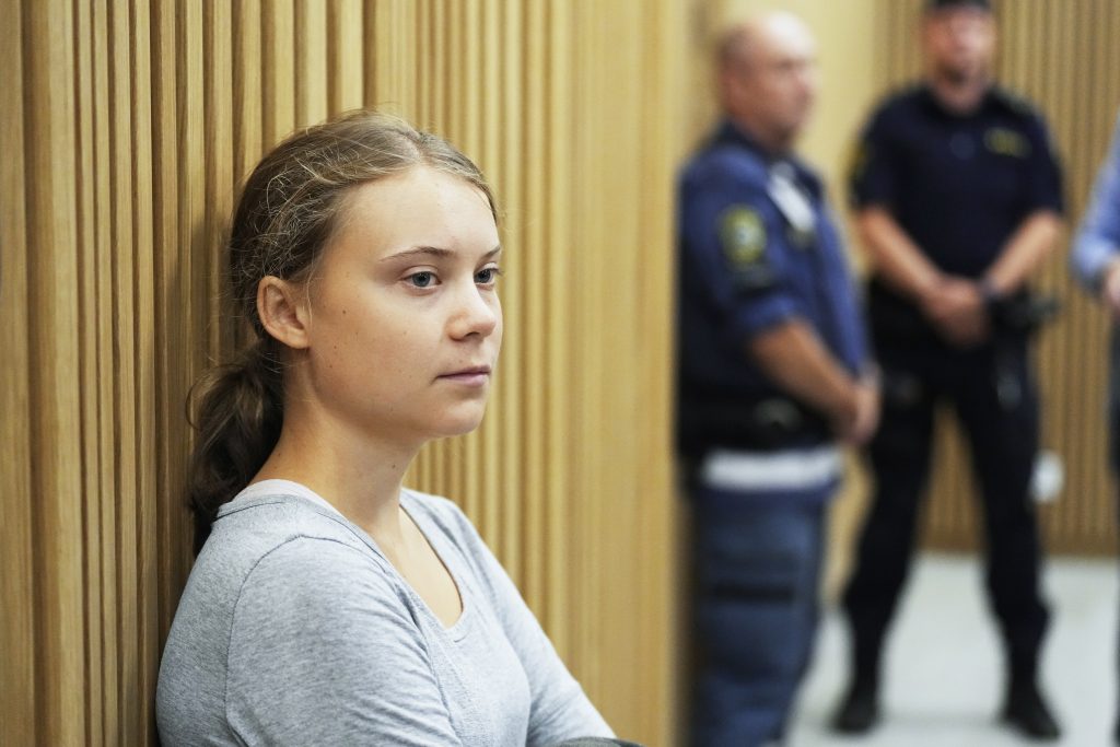 Greta Thunberg erneut angeklagt