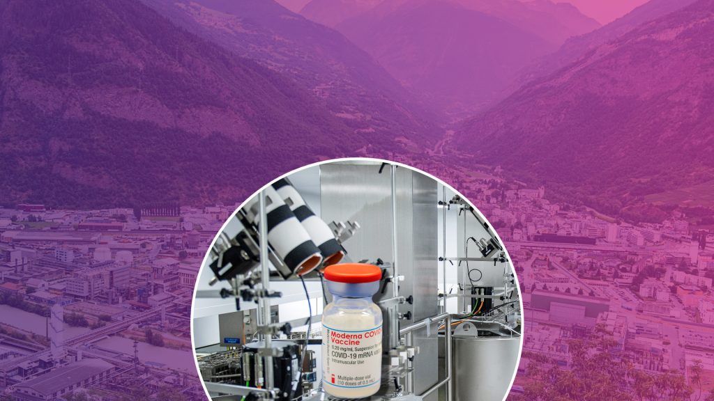 In Visp wird kein Moderna- Impfstoff mehr produziert
