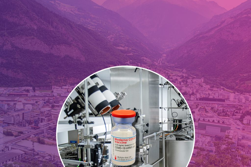 In Visp wird kein Moderna- Impfstoff mehr produziert