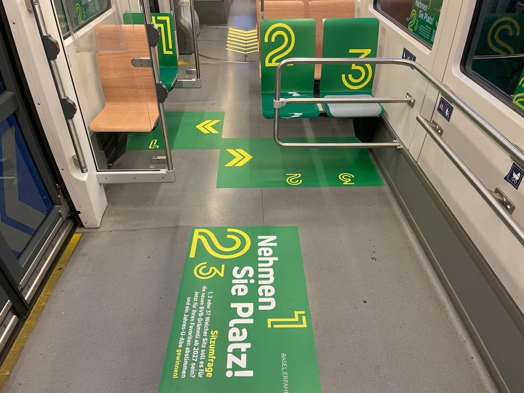 Auf welchem Sitz willst du sitzen? Die BVB lassen dich entscheiden