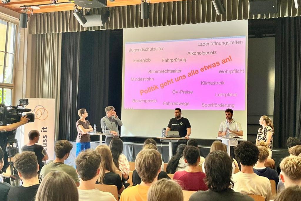 «Discuss it» will Jugendliche für die Politik begeistern