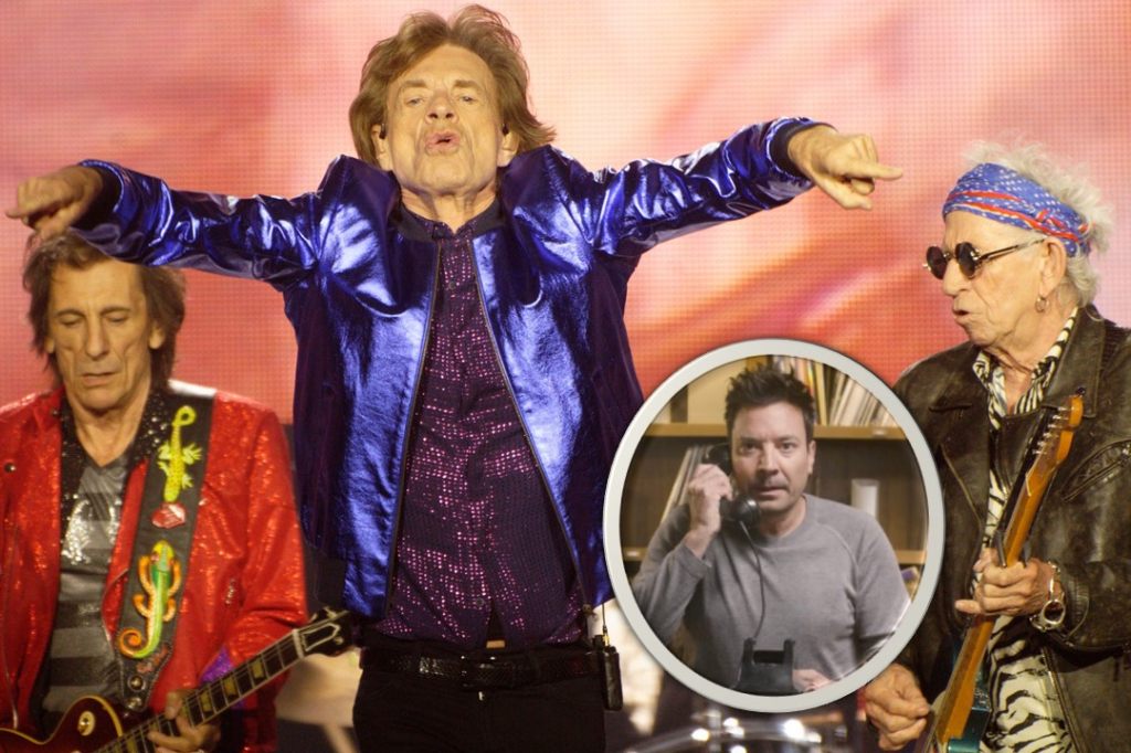 Rolling Stones stellten bei Jimmy Fallon ihr neues Album vor