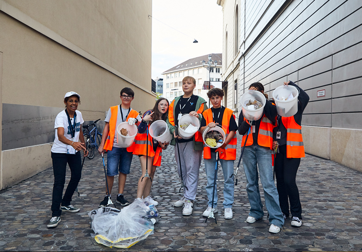 Die Trash Heroes am Jugendkulturfestival