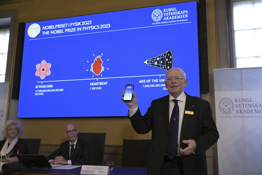 Dafür gab’s in diesem Jahr den Physik-Nobelpreis