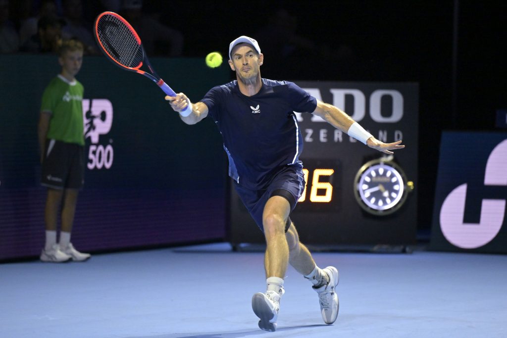 Auftakt der Swiss Indoors: Andy Murray setzt erstes Glanzlicht