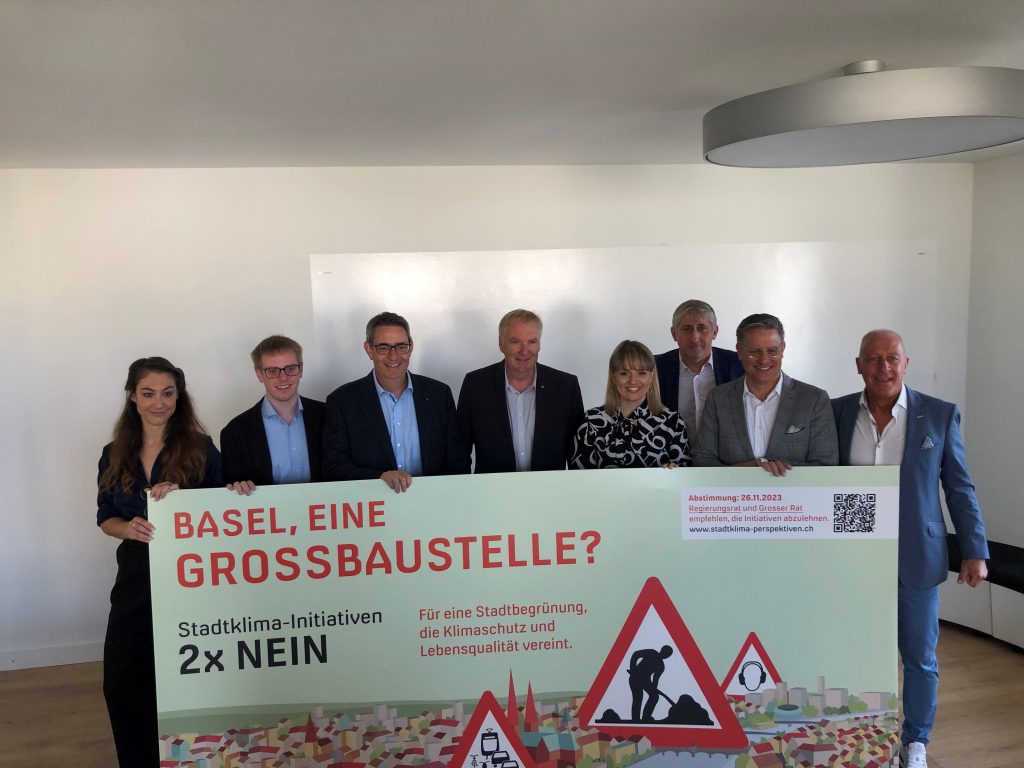 Das Gegenkomitee zu den Stadtklima-Initativen hat sich formiert