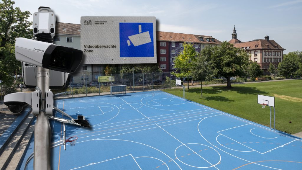 Videoüberwachung auf der Dreirosenanlage wird verlängert – und ausgeweitet