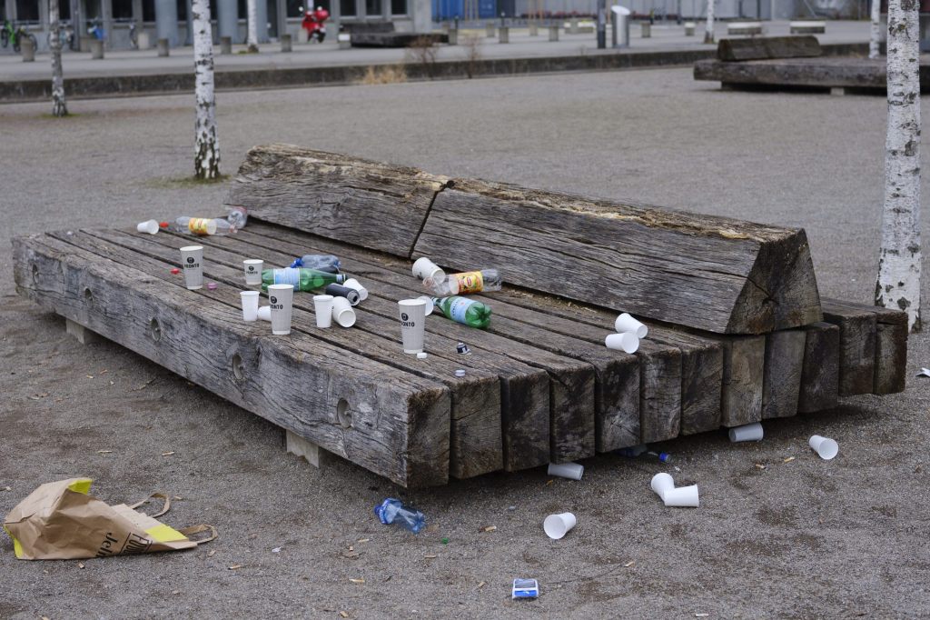 Littering nimmt in der Schweiz weiter ab