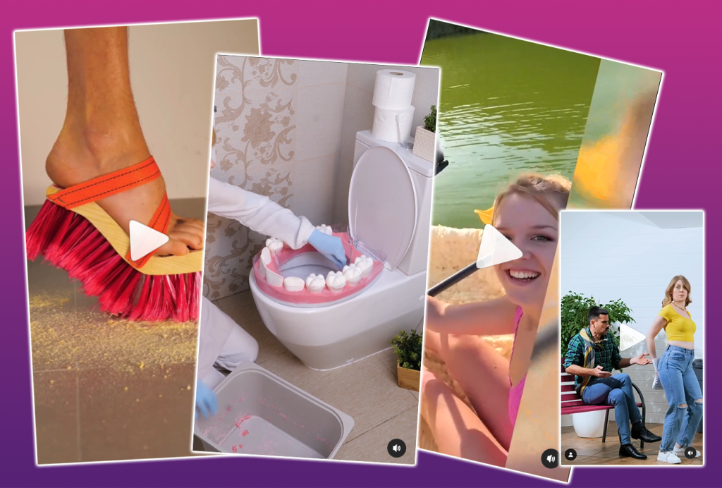Eine Kloschüssel mit Gebiss? Das sind die schrägsten Life-Hacks!