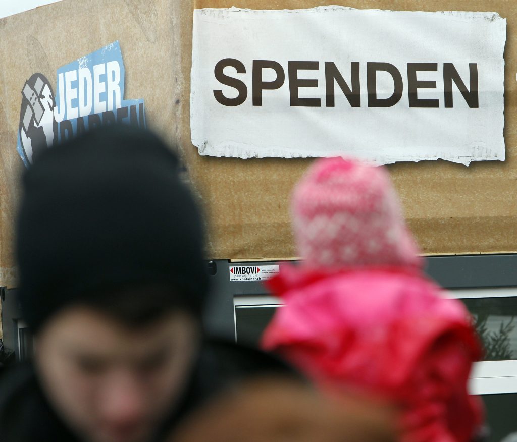 Rekordspenden der Schweizer