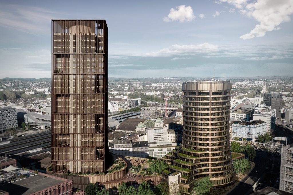 Neben dem BIZ-Turm soll das dritthöchste Hochhaus der Stadt entstehen