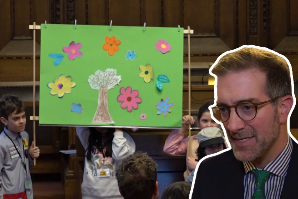 Vier Vorschläge der Regierung übergeben: Kinder fordern ein kinderfreundlicheres Basel