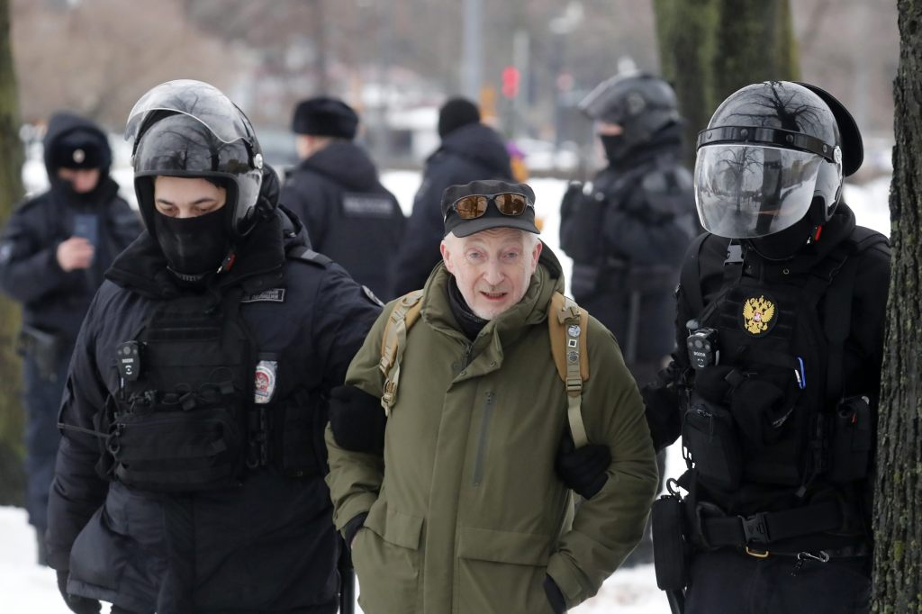 Wer um Nawalny trauert, landet im Gefängnis