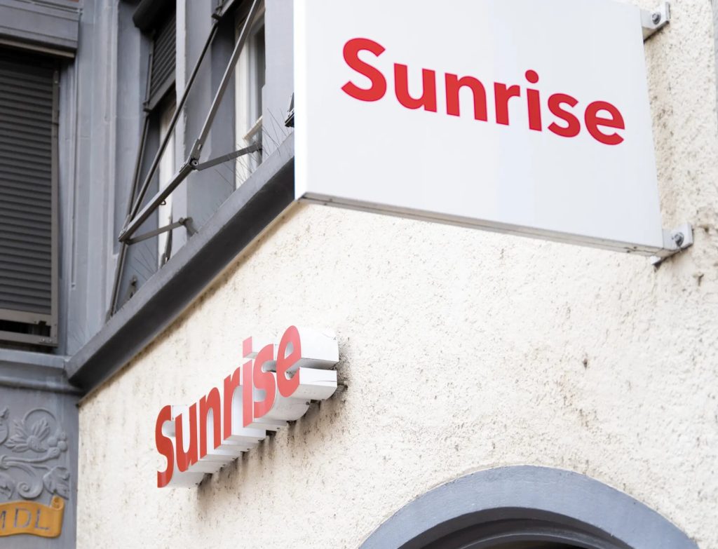Sunrise schreibt weniger Gewinn – doch der Umsatz ist stabil