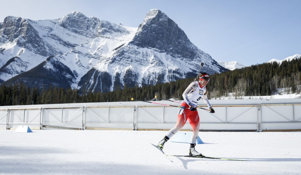 Lena Häcki-Gross erstmals auch im Sprint auf dem Podest