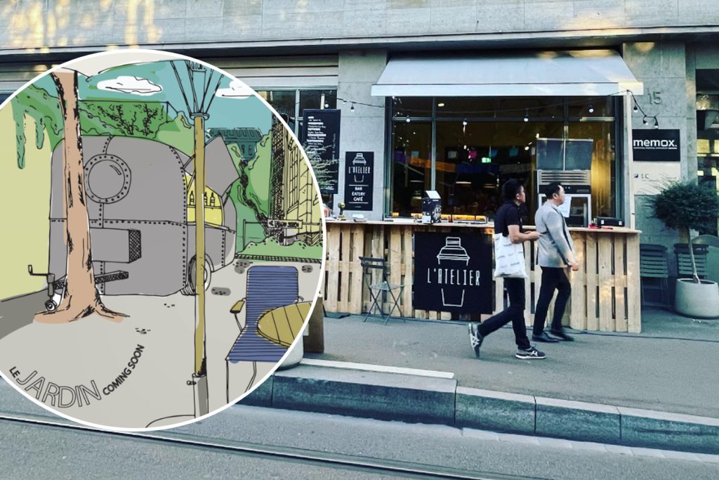 Neue Buvette: L’Atelier eröffnet «Oase der Ruhe»