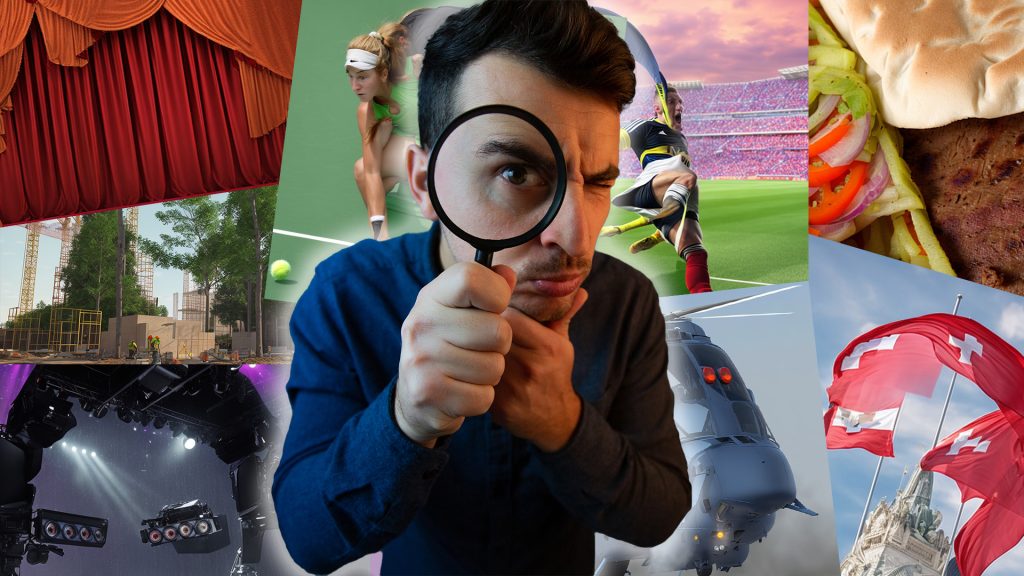 Welche Baslerinnen und Basler verstecken sich in diesen Bildern?