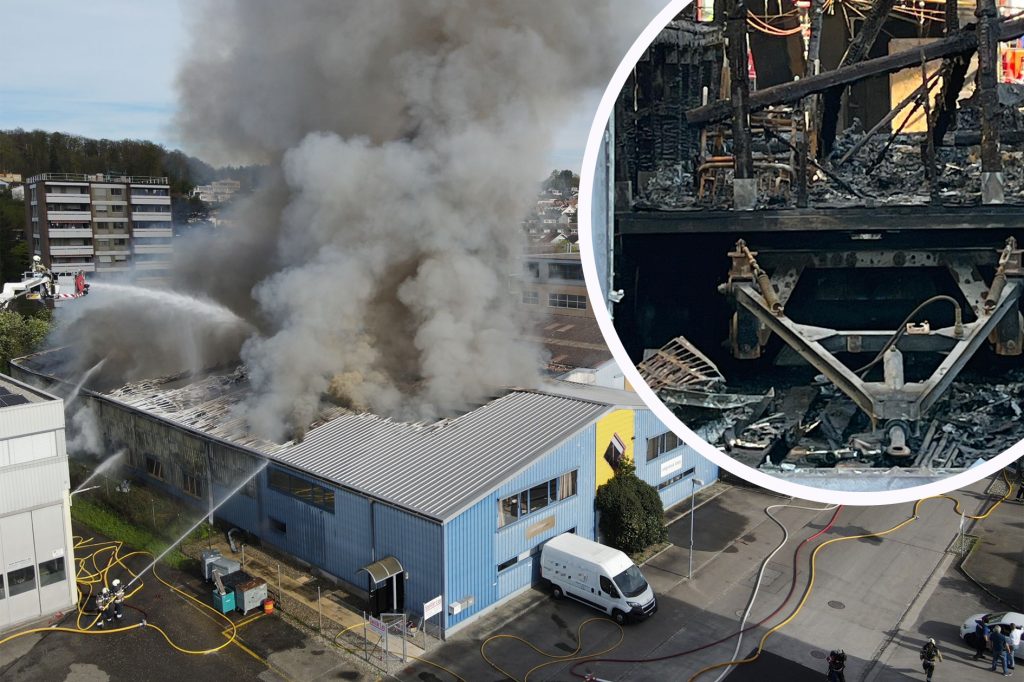 Fasnachtsclique verliert Wagen bei Brand in Therwil