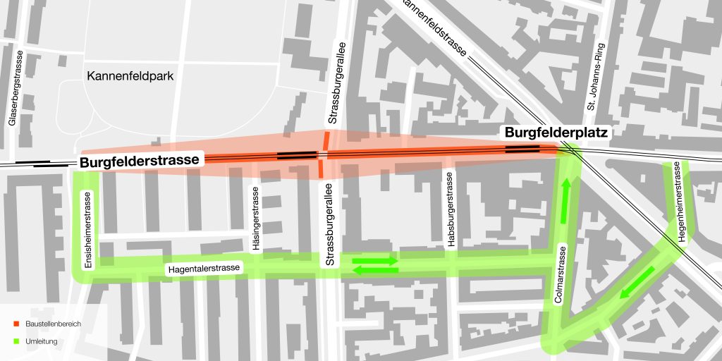 Erste Bauetappe startet: Mehr Sicherheit für die Burgfelder- und die Missionsstrasse