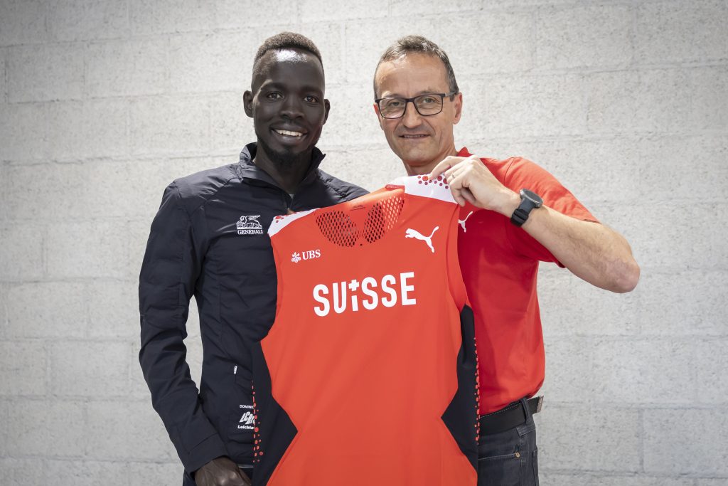 Sudan-Flüchtling Dominic Lobalu startet ab sofort für die Schweiz