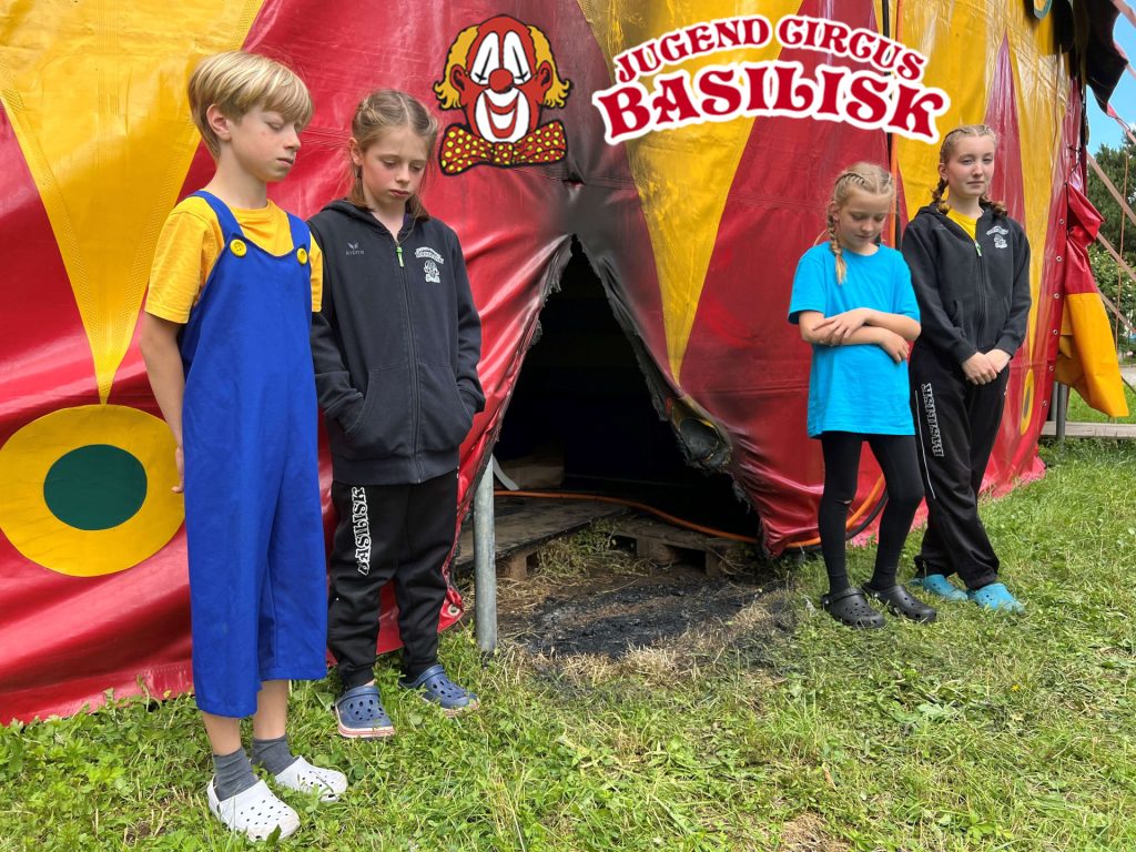 Beim Jugend Circus Basilisk hat es vergangene Woche gebrannt