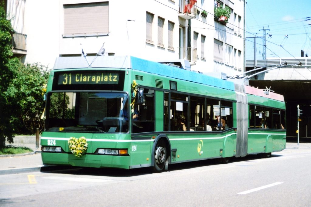 Vor 16 Jahren fuhr der letzte Trolley-Bus durch die Stadt