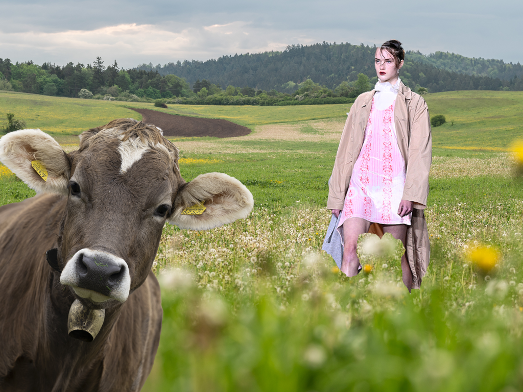 Kunst trifft Kuh: Der Basel Social Club bringt High Fashion aufs Land