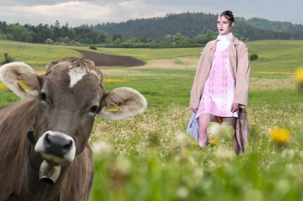 Kunst trifft Kuh: Der Basel Social Club bringt High Fashion aufs Land