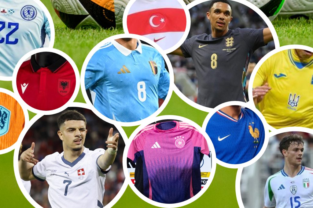 Welches ist das schönste Trikot der Euro 2024? Stimme jetzt ab!